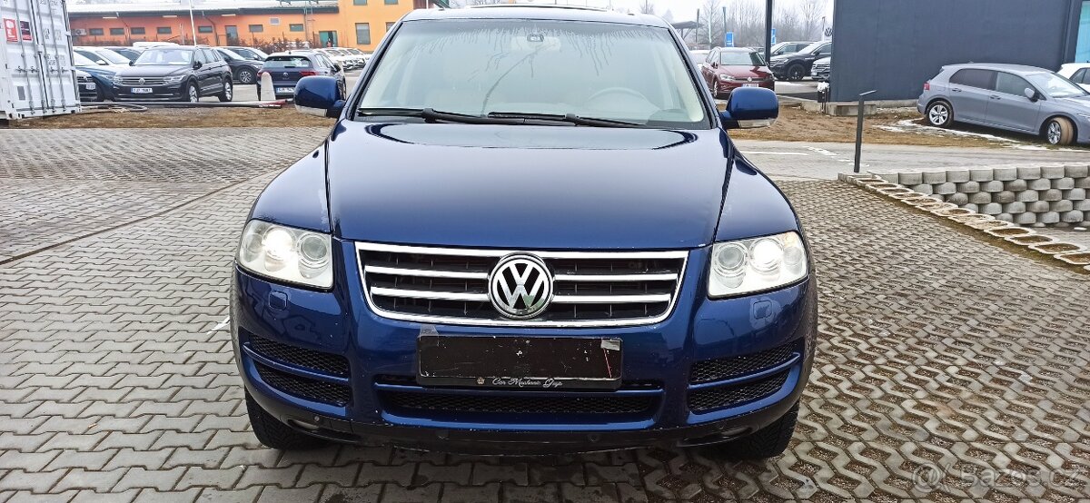 Volkswagen Touareg 2,5 TDI,tažné,klima,automat - 2