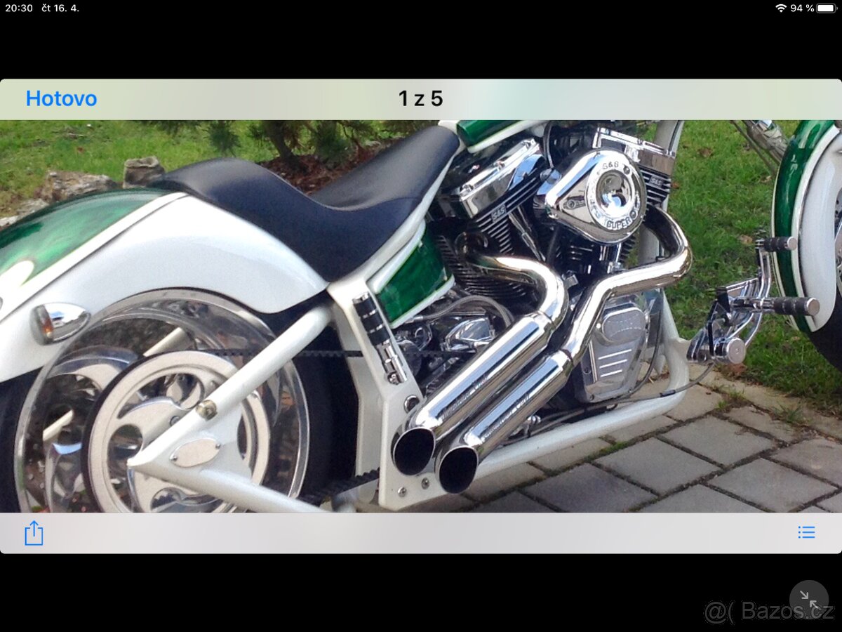 Převodovka Baker 6 rychlostní na Intrepid Big Dog Harley - 2