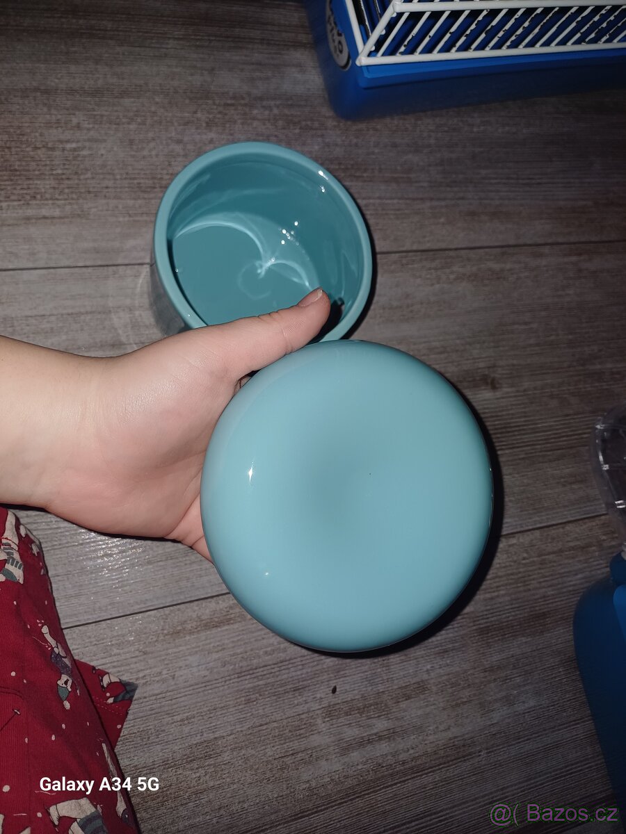 Klec pro křečky+misky a domeček - 2