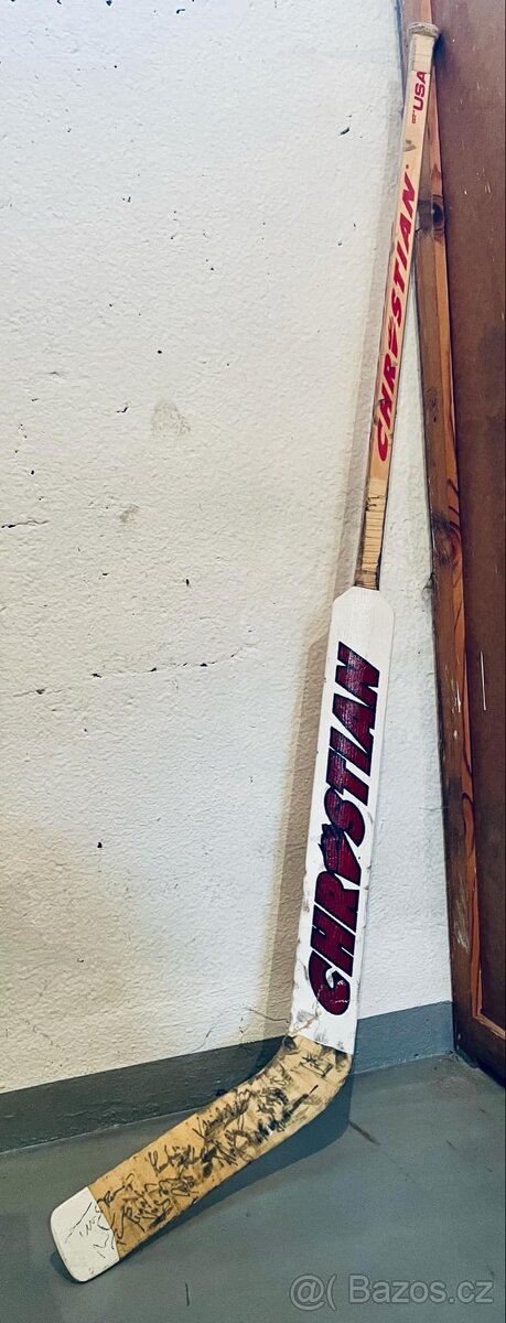 Brankářská hokejka Romana Turka - 2