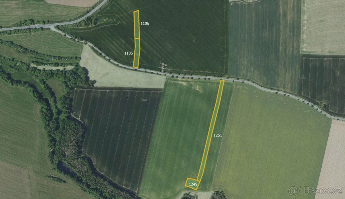 Zemědělská půda, prodej, Křivsoudov, Benešov - 2