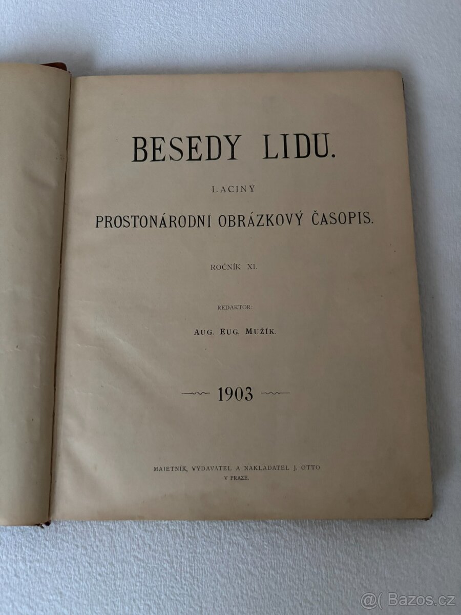 Besedy lidu z roku 1903 - 2