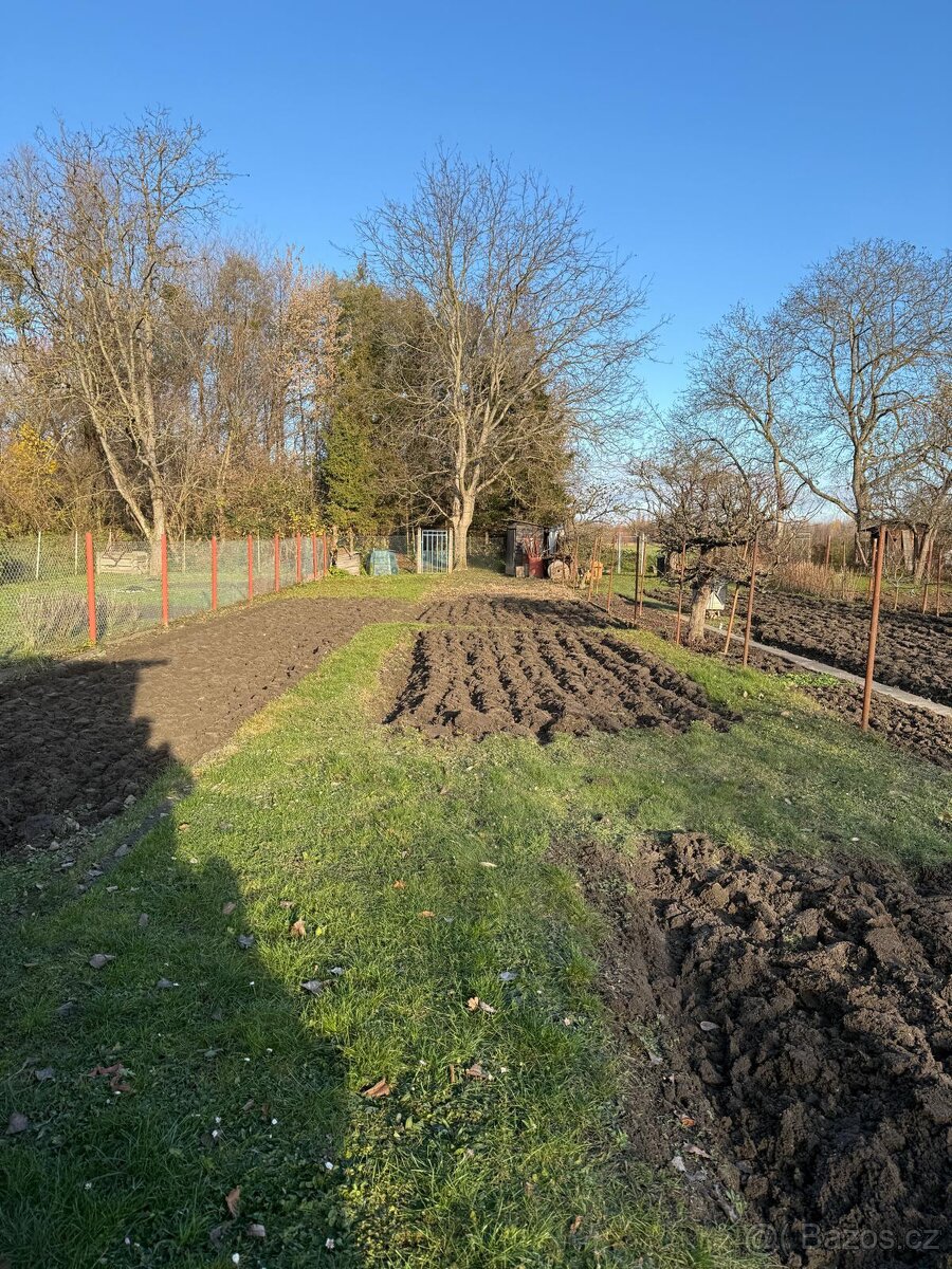 Zahrada Hulín 438 m² – elektřina, studna, bouda, pergola - 2