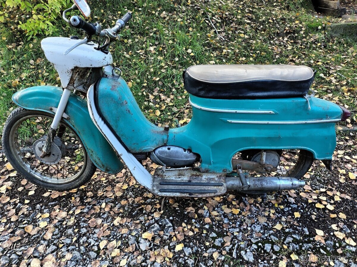 Jawa 50/05 pionýr s platným TP a SPZ - 2