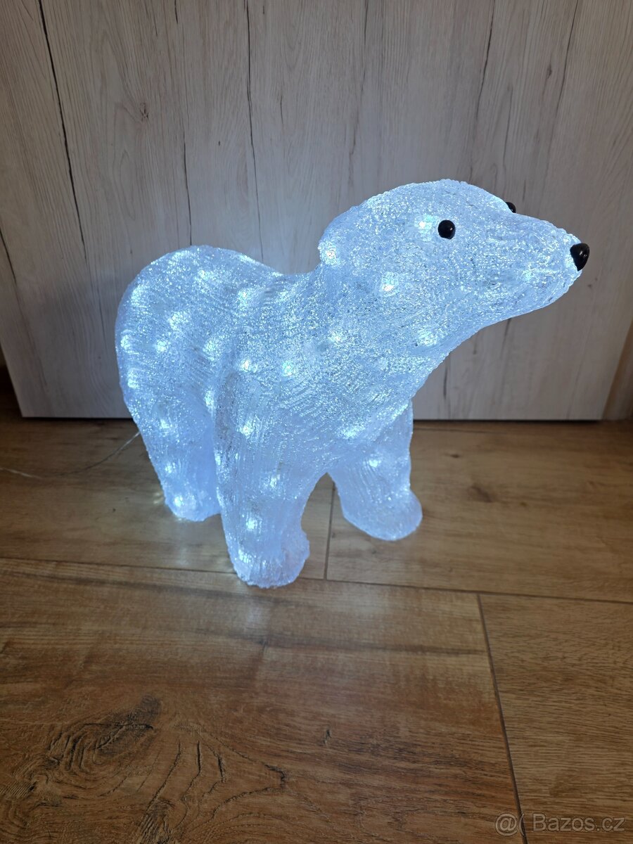 Vánoční LED dekorace 50x38 cm - 2