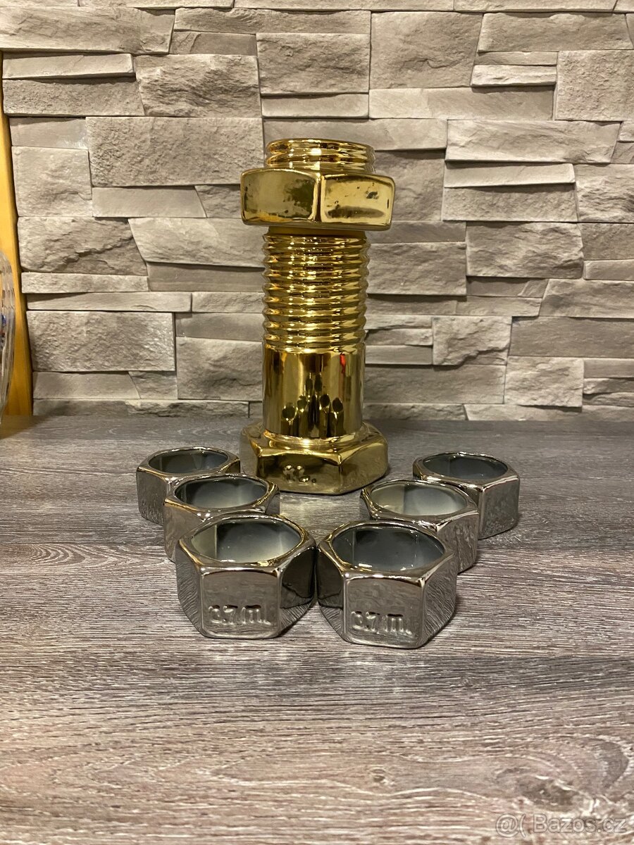 🛠️ KERAMICKÁ ZLATÁ SKRUTKA FĽAŚA DARĆEK 🛠️ - 2