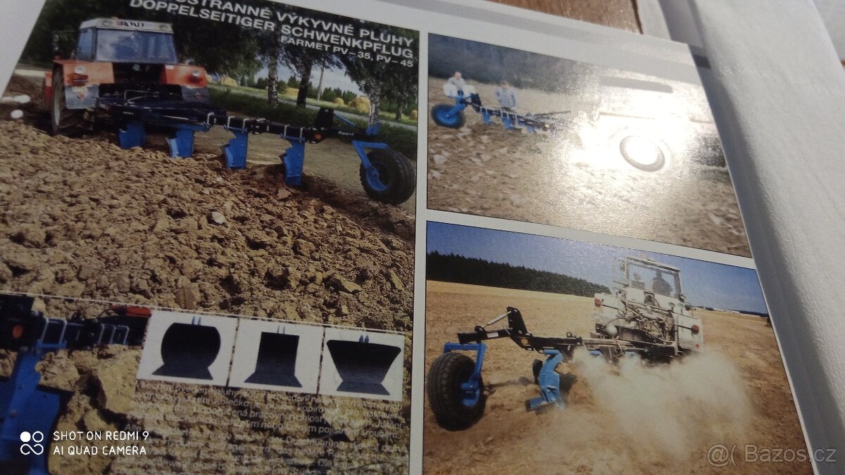 Výkyvný pluh Farmet - 2