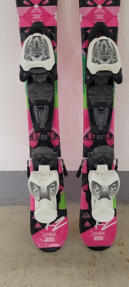 Dětské lyže 76cm vázání Marker 4,5 - 2