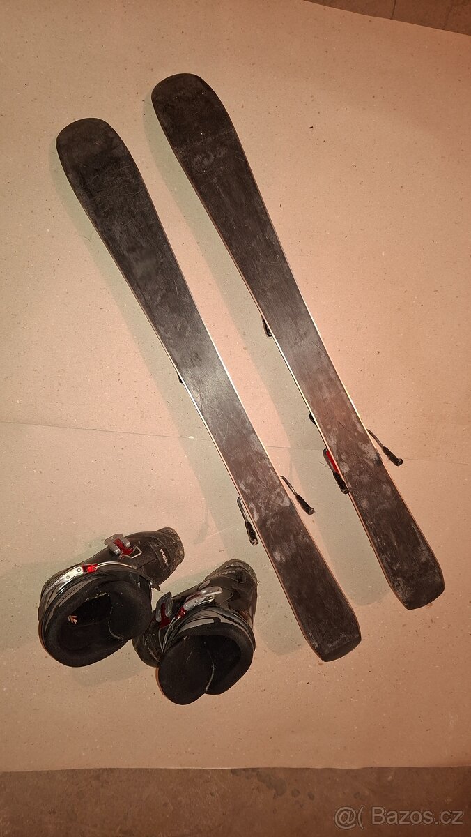 Dětské lyže a boty - 2