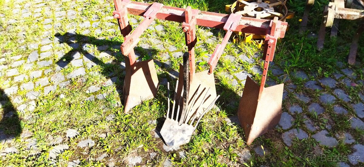 Hrobkovací Rám na Brambory+Radlice Na Vyorávání Brambor - 2