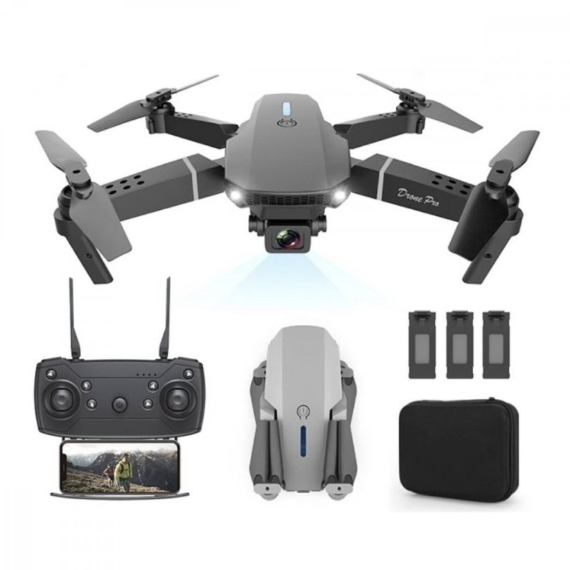 Dron E88 s Kamerou, Wifi - 2