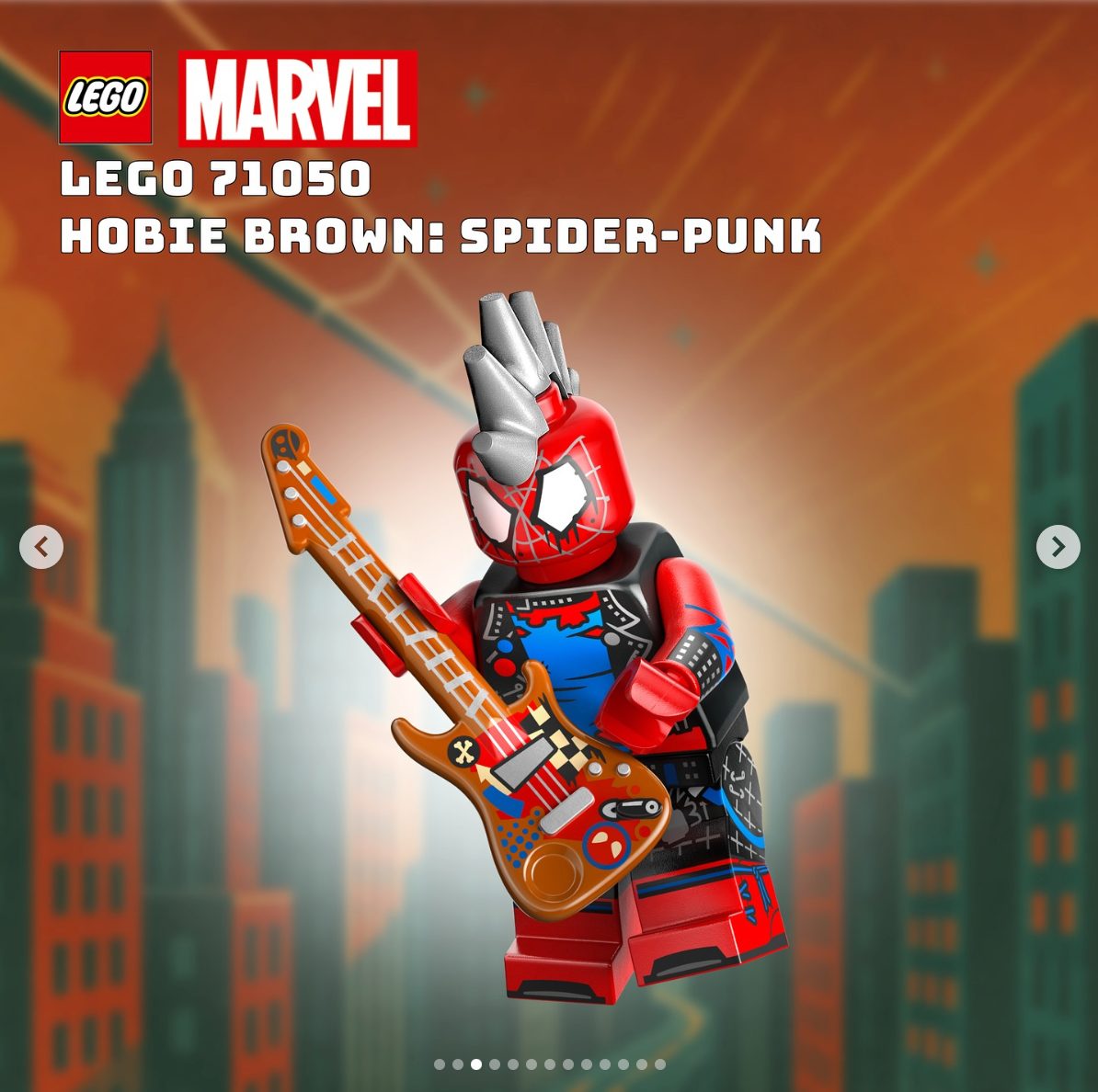 LEGO 71050–2 Minifigurka Spider-Man: Hobie Brown/Spider-Punk - 2
