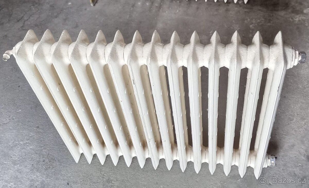 Litinové radiátory 600 mm, 1700 W + 1900 W - 2