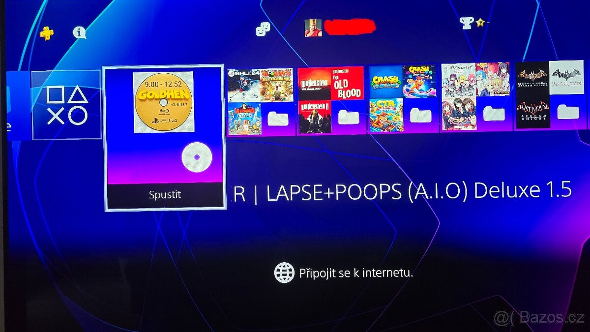 PS4 JAILBREAK_BD-JB_Lapse+Poops_AIO Deluxe_PS4 FW 9.00-12.52 - 2