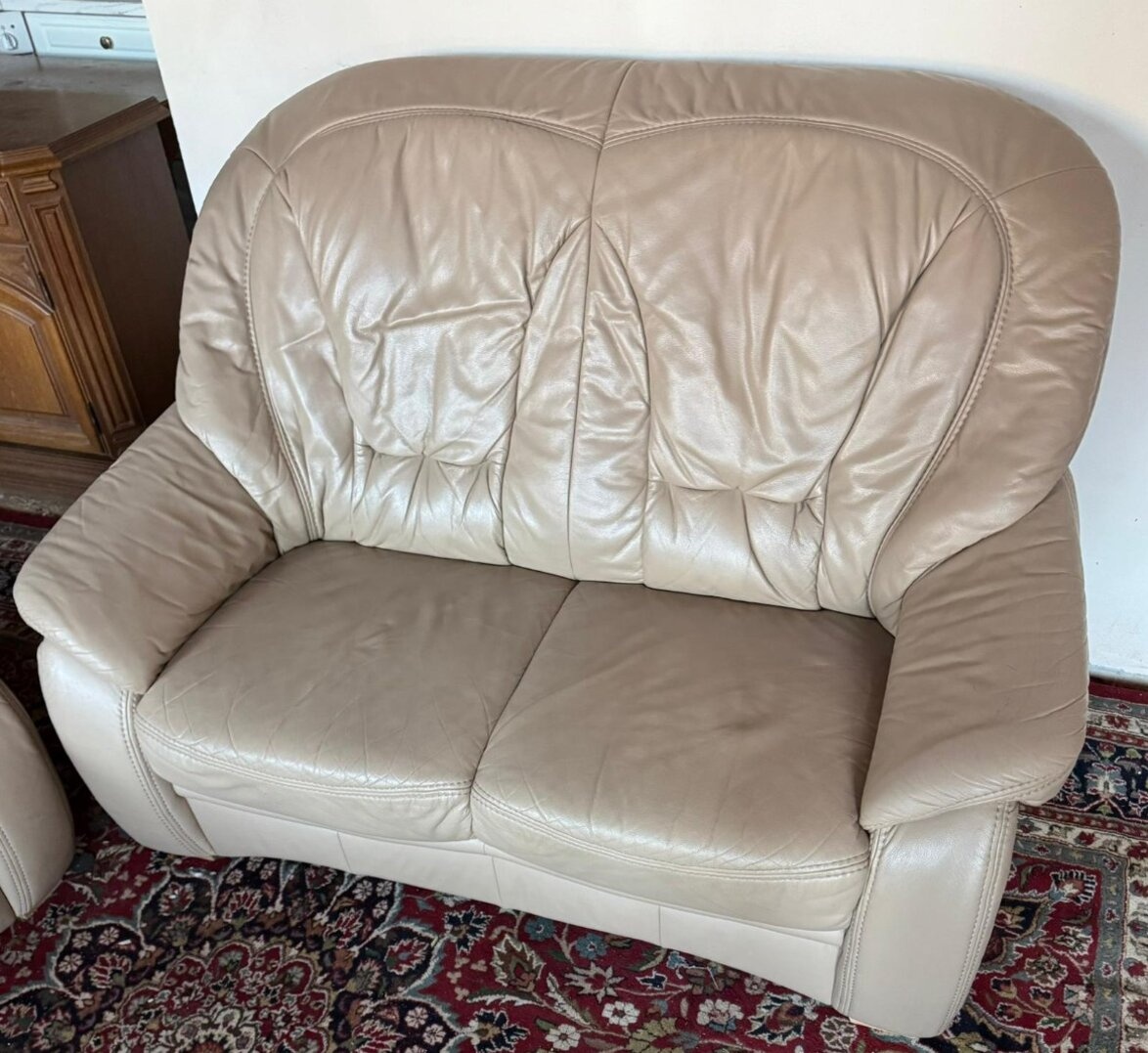 Kožená sedací souprava 2+2,5988 - 2