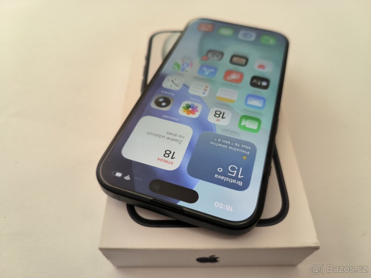 apple iphone 15 Plus 256gb Midnight / Batéria 100% - 2