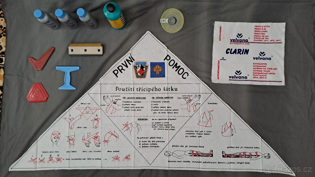 Retro auto doplňky/autokosmetika ČSSR, DDR - 2