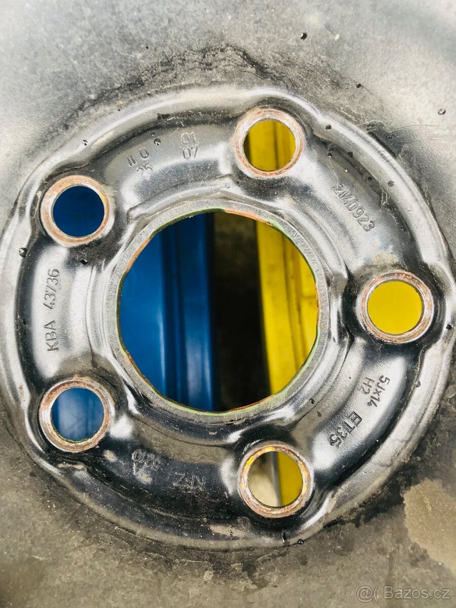 Sada letních kol na Fabii 165/70R14 - 2