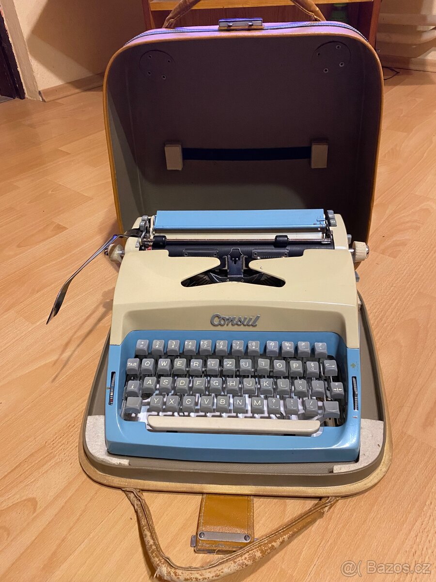 Přenosný kufříkový psací stroj - 2