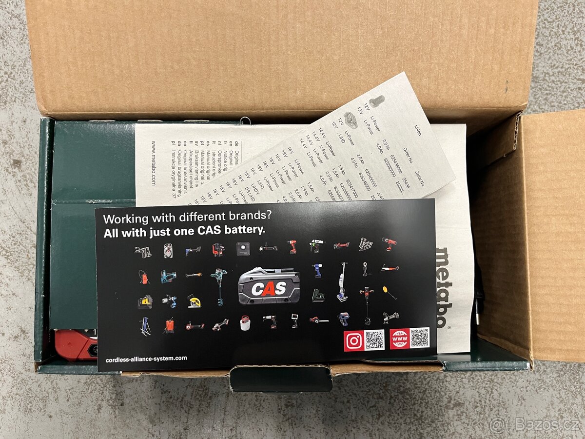 Metabo basic set 2xLiHD 5.5Ah - 2