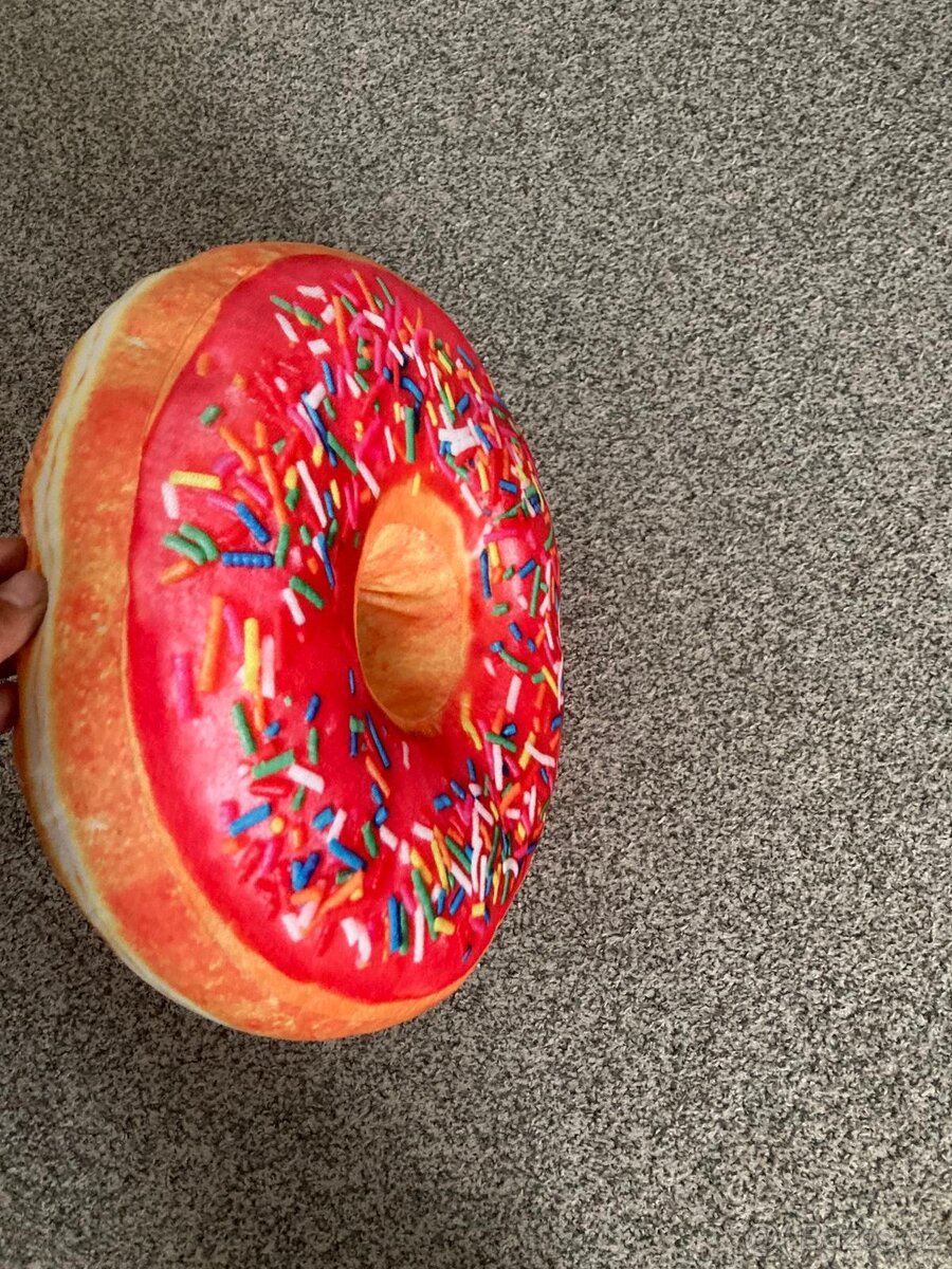 Plyšový donut - 2