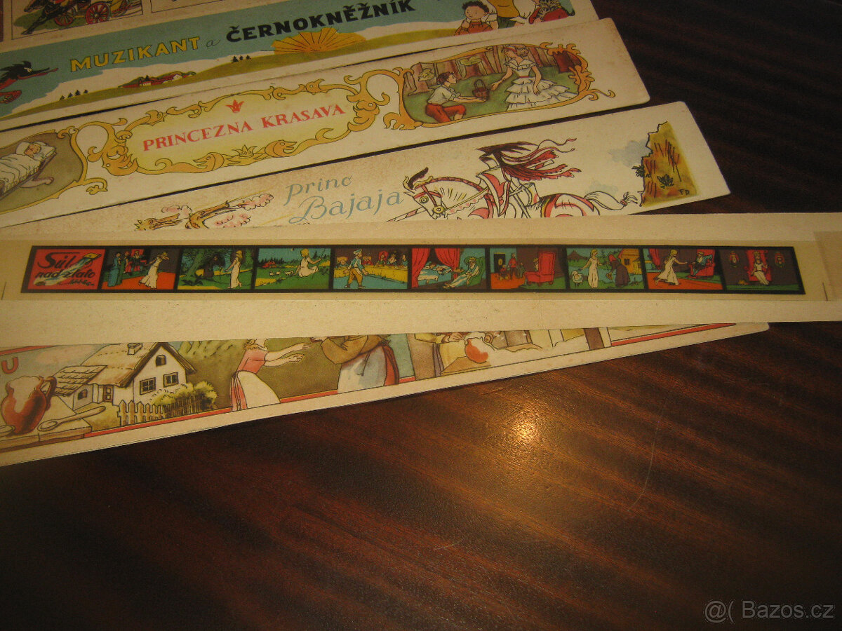 Prodám staré filmy-pohádky do promítačky z roku 1956 - 2