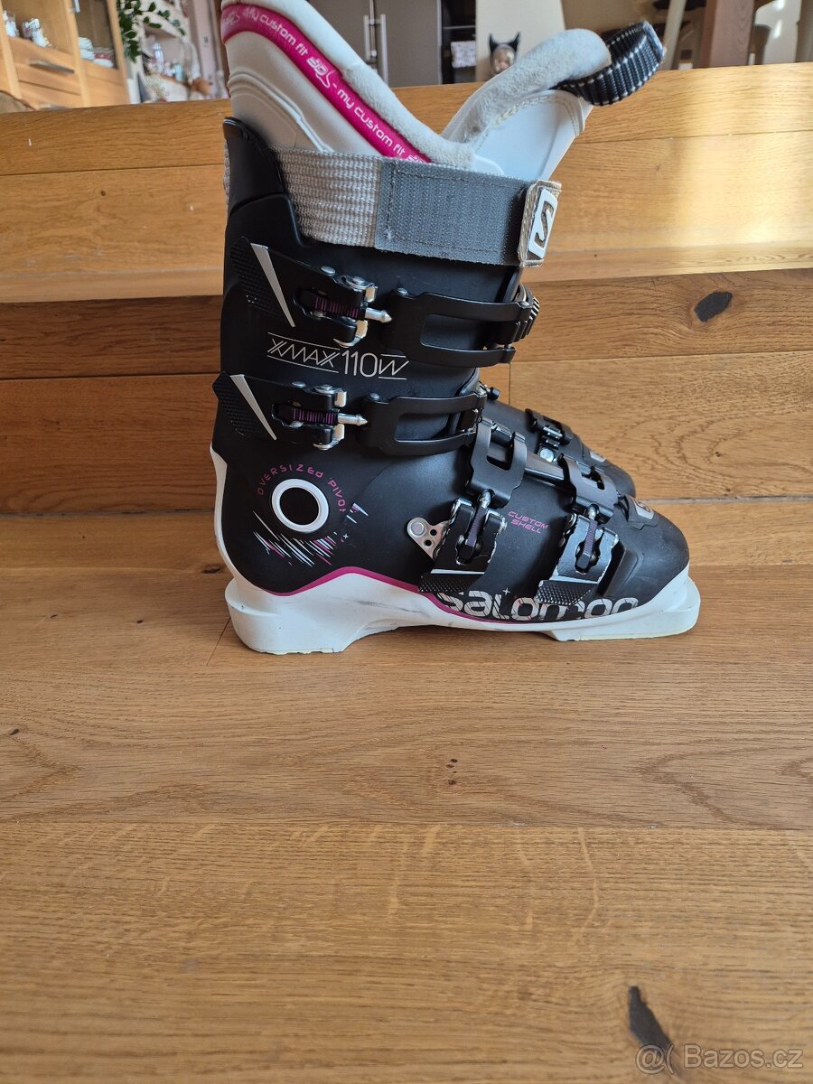 Dámské lyžáky Salomon xmax 110w vel.25 - 2
