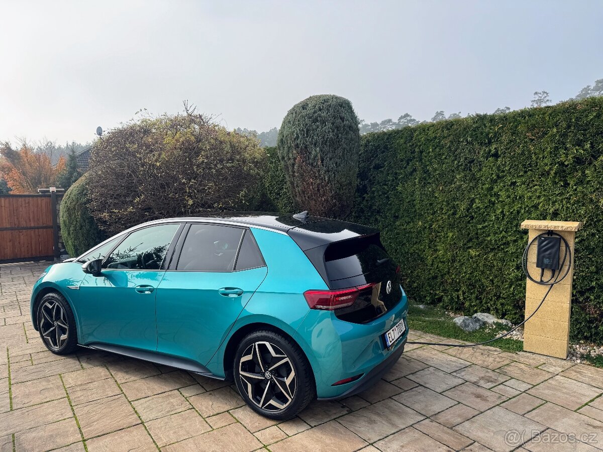 VW ID.3 150KW 60490km Tažné zařízení , DPH - 2