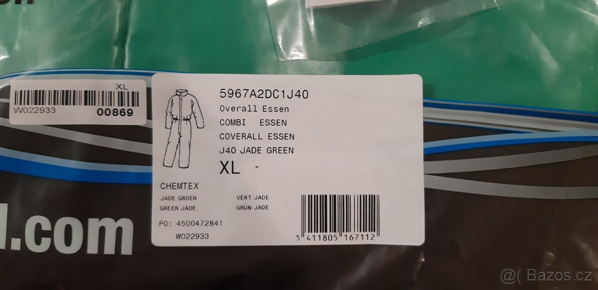 Chemický overal Sioen Essen - 2