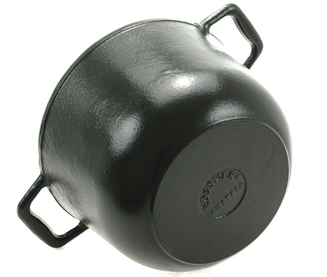 MYSLIVECKY SMALTOVANÝ litinový 15L kotlík - 2