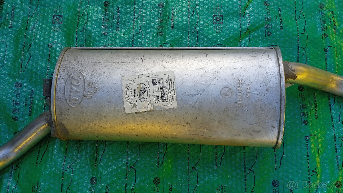 Nový koncový tlumič výfuku Škoda Felicia hatchback 1.9d - 2