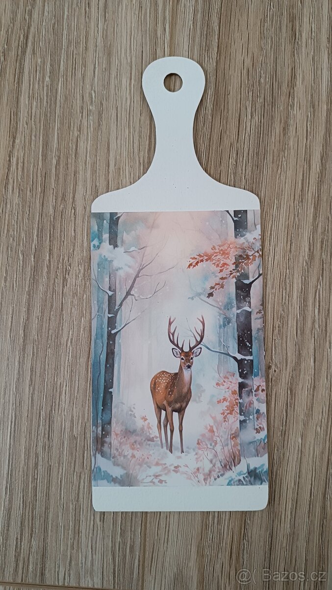 Dekorační prkénka zvířata - 2