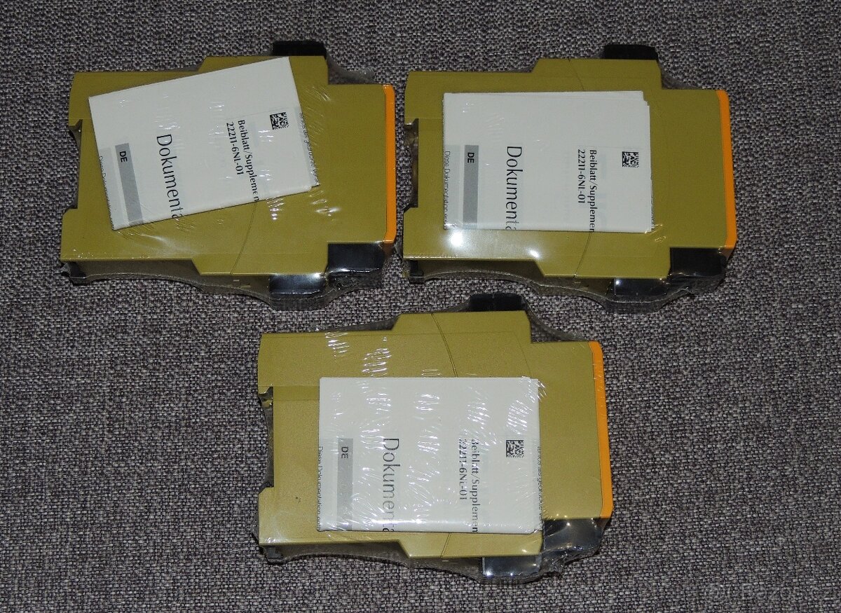 Bezpečnostné relé Pilz PZE X4 - 2