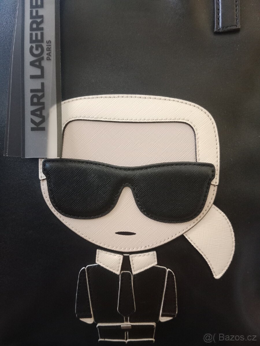 Karl Lagerfeld vysoce luxusní kožená kabelka - 2