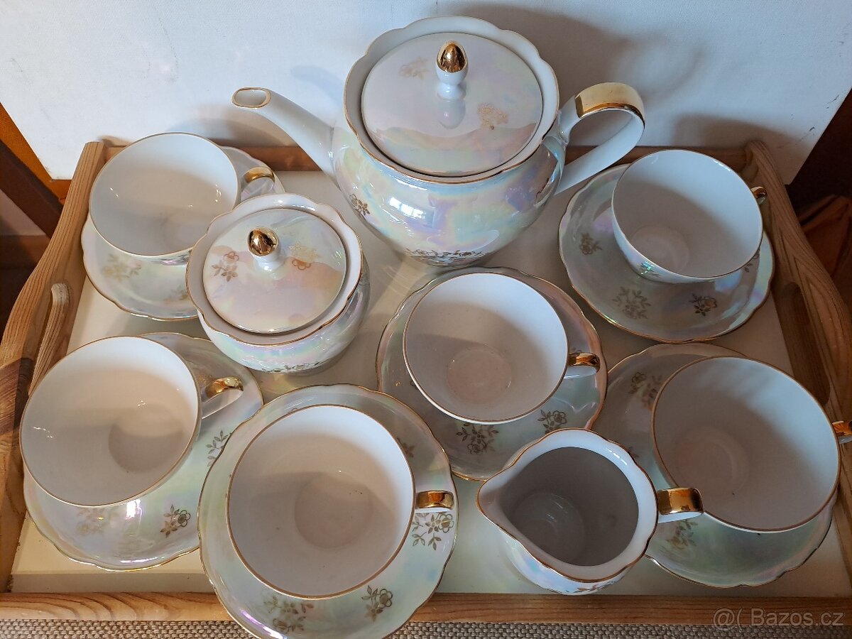 Porcelánová souprava KAHLA, 15dílná, bez vad, značená - 2