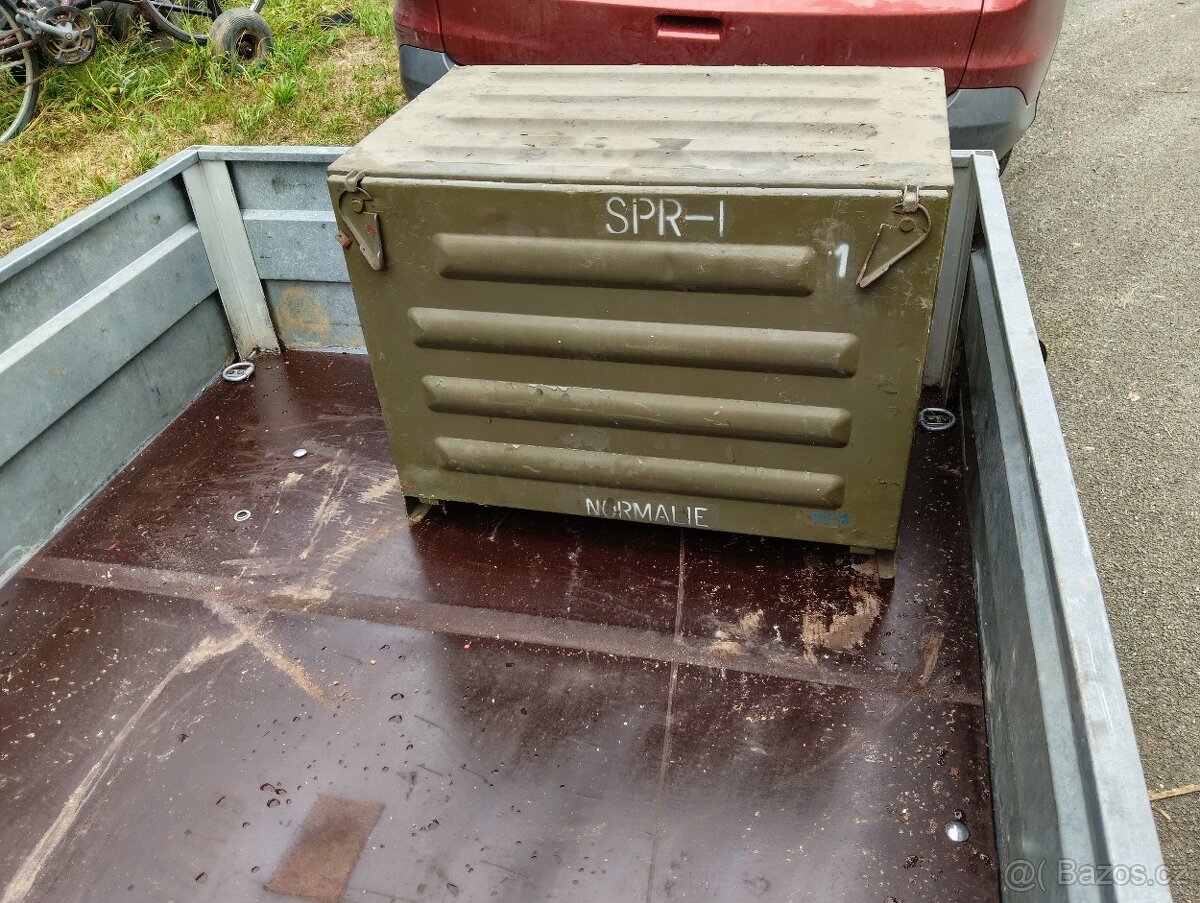 🪖 Originální vojenský muniční kufr – kovový box - 2