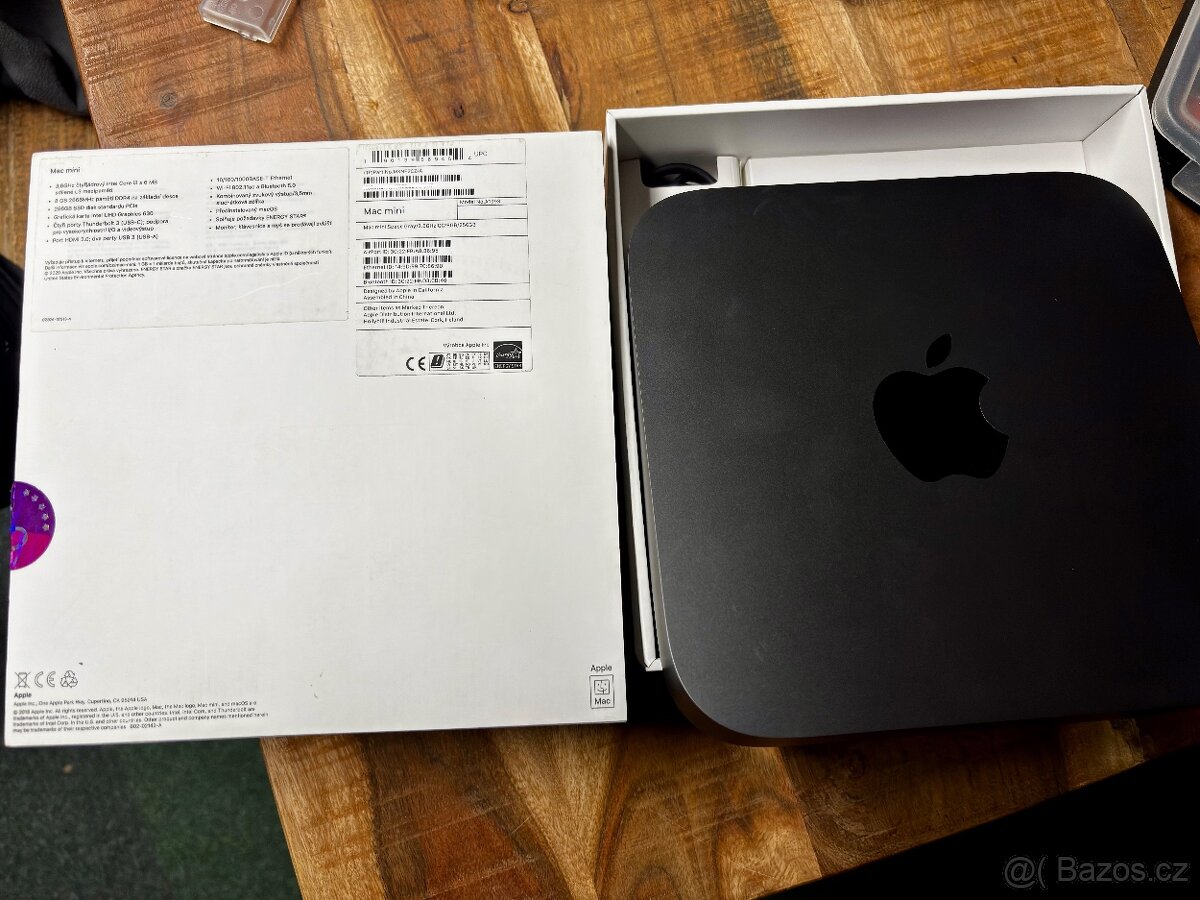 Apple Mac mini - 3,6GHz Quad core/8Gb ram/256 SSD - 2