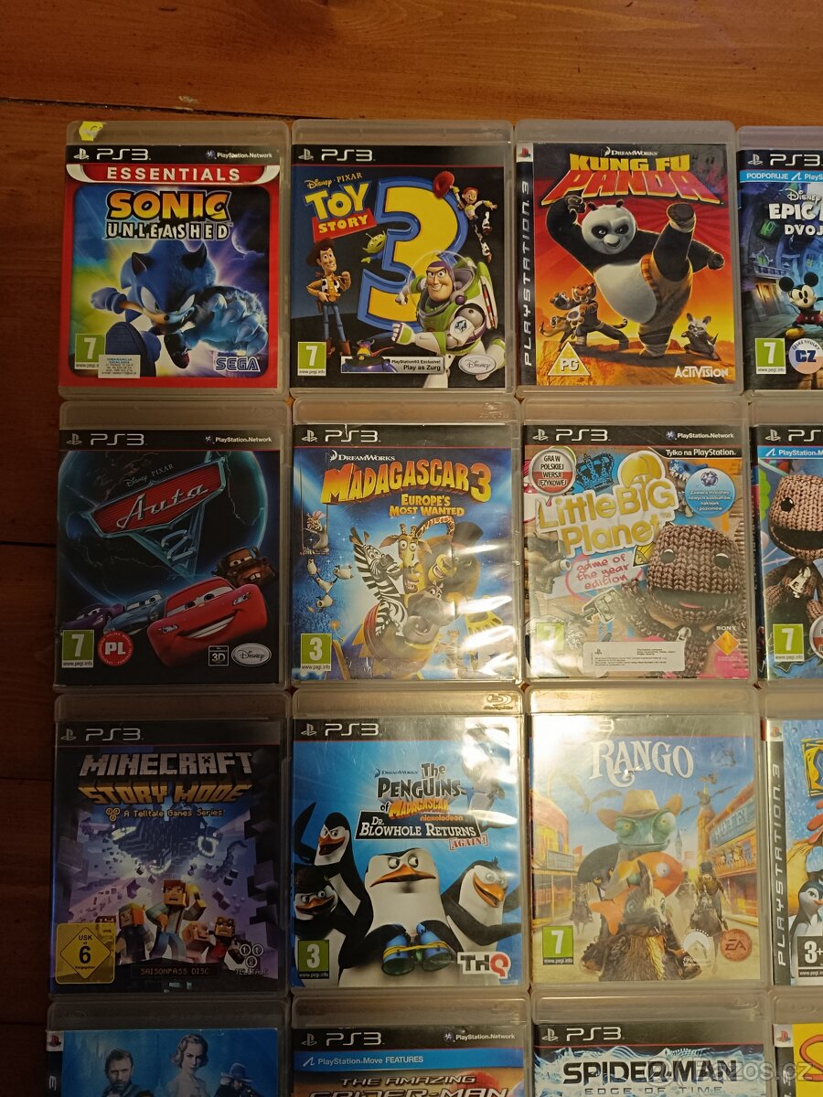 PS3 hry - dětské / PlayStation 3 - 2