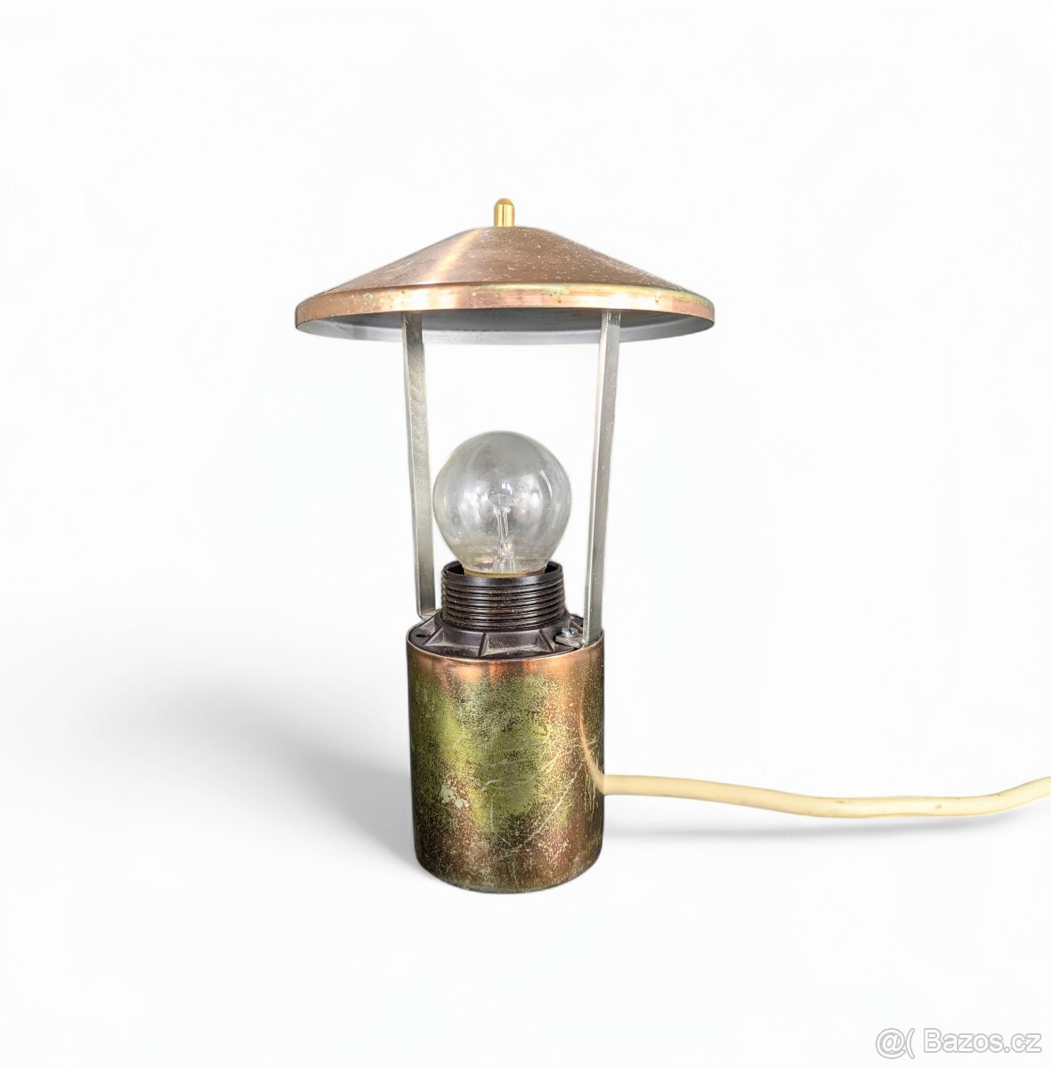 Retro lampička Kamenický Šenov - 2
