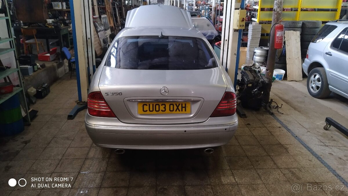 Mercedes-Benz w220 S 350 náhradní díly - 2