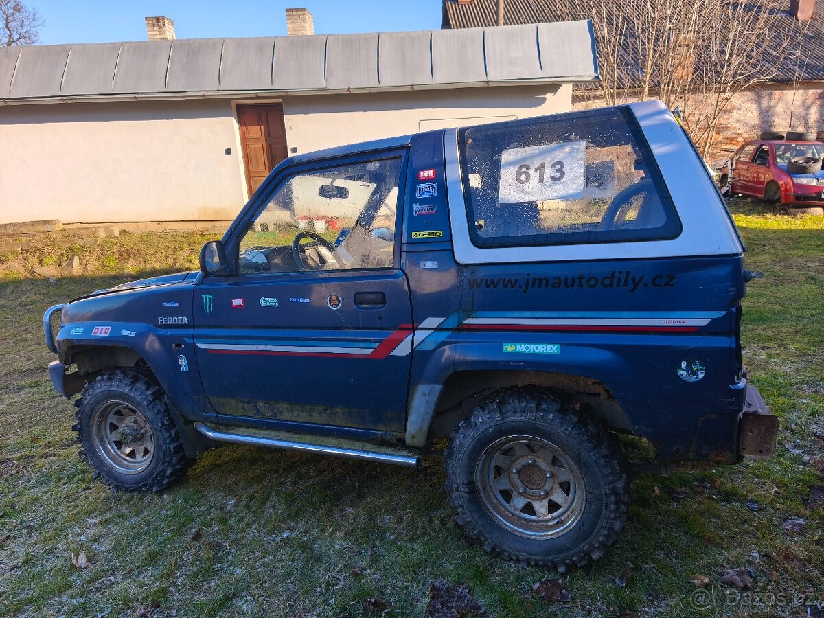 Daihatsu Feroza 4x4 včetně redukce,samosvor, OFFROAD - 2