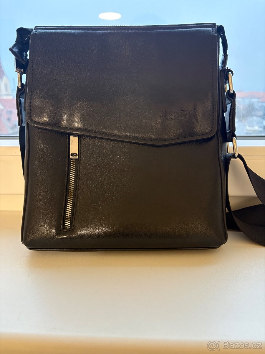 Kožená brašna přes rameno - 2