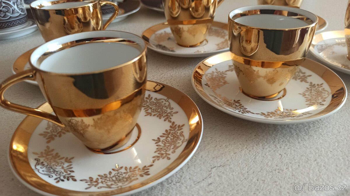 kávový servis - porcelánka Stružná - 2