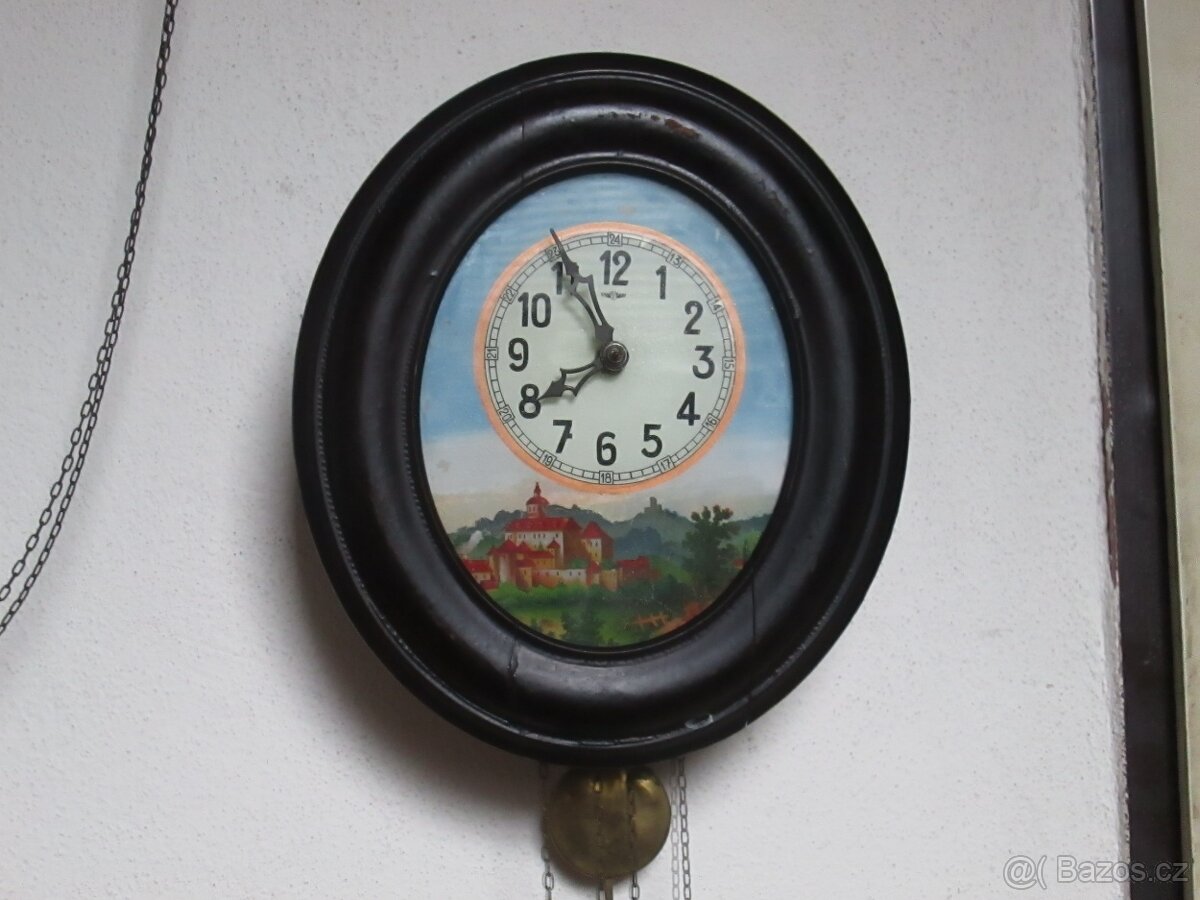 STAR.HODINY ŘETÍZKOVÉ 2 ks - 2