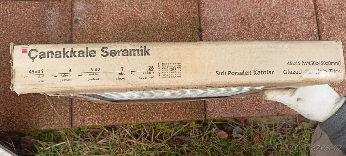 Keramická dlažba 45x45 - 2