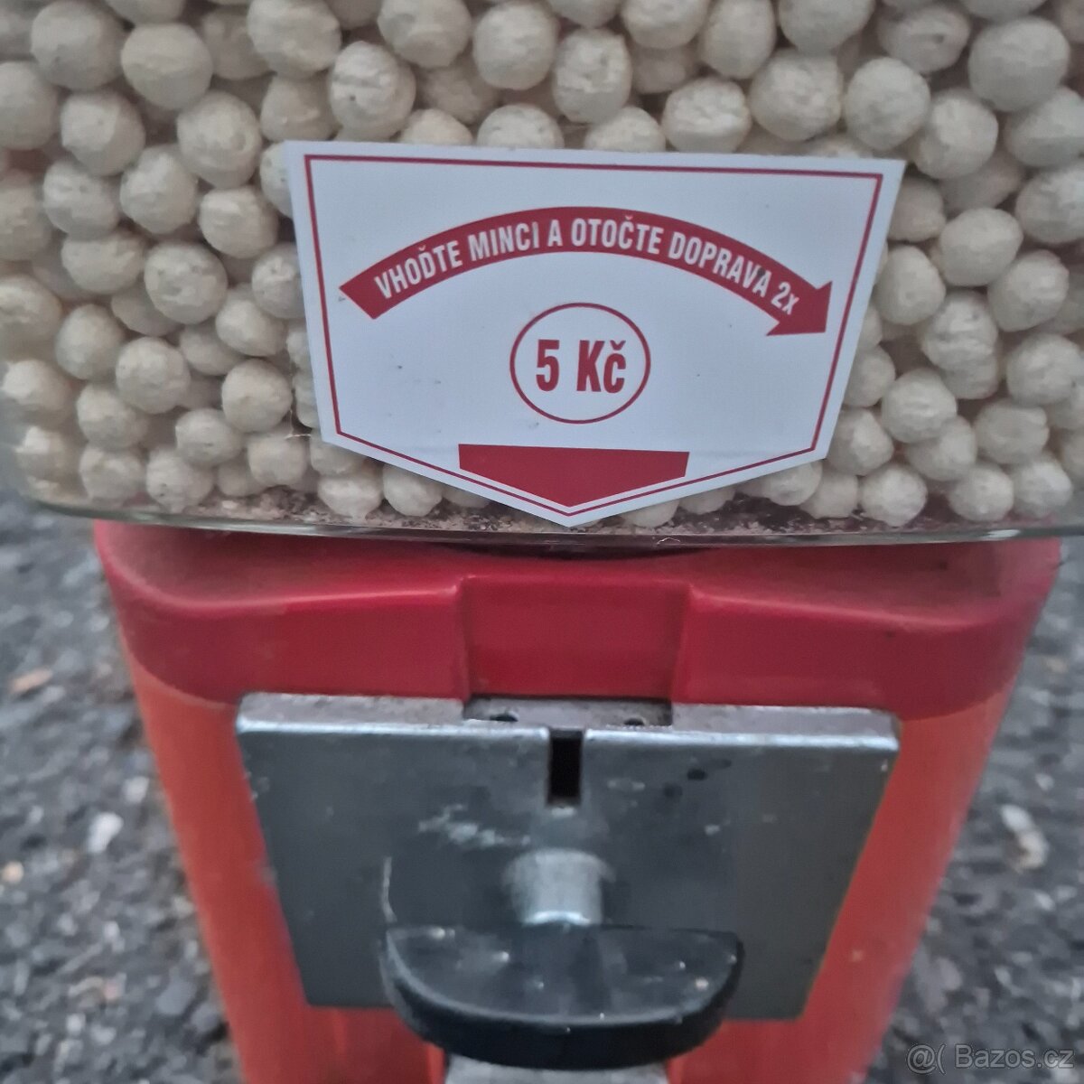 Krmítko s mincqkem - 2