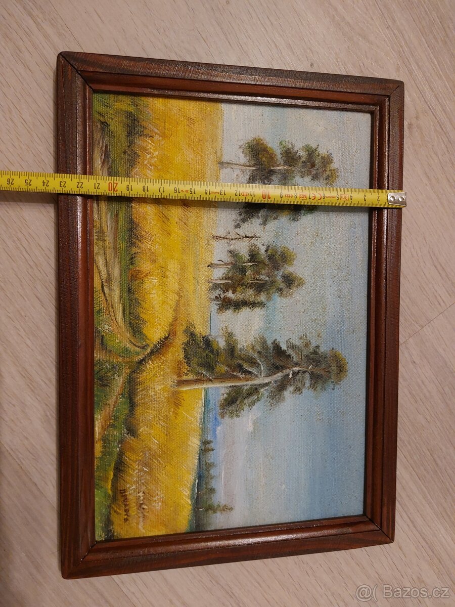 Obraz krajiny - olejomalba - 2