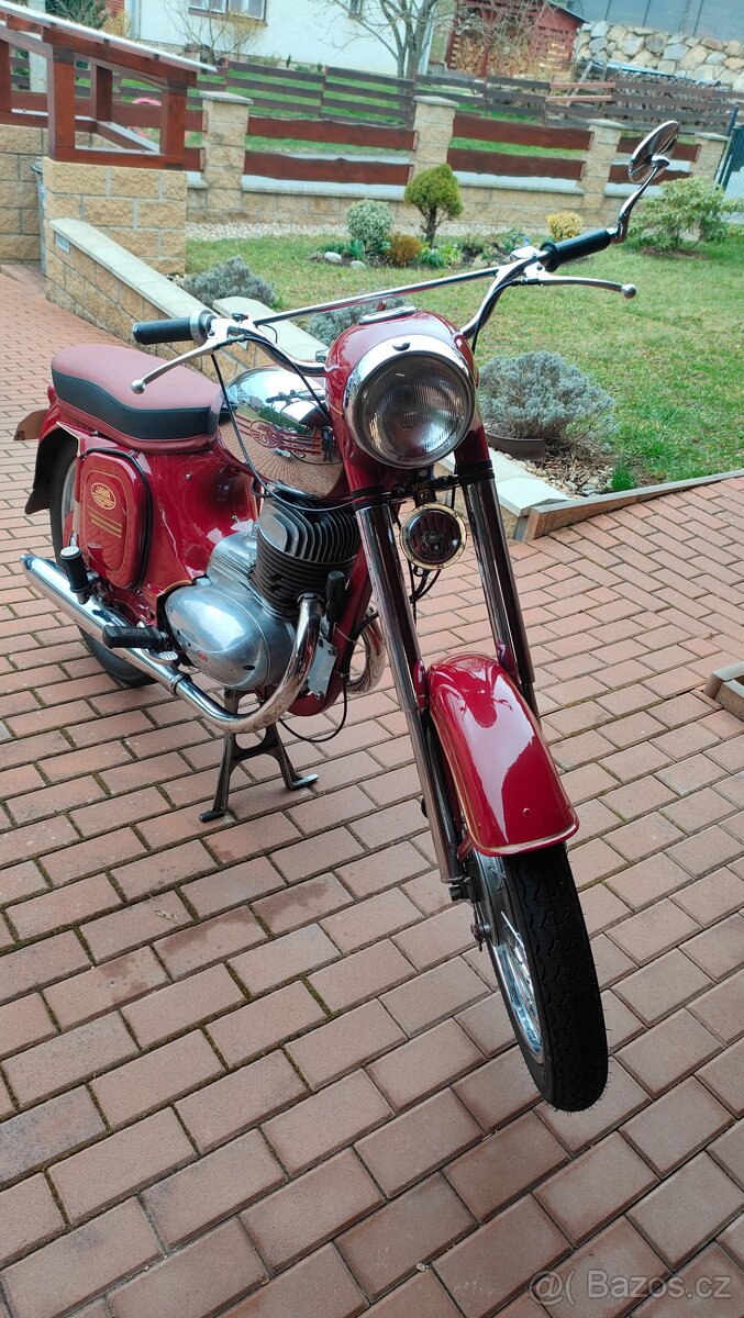 Jawa 250/590 výměna - 2