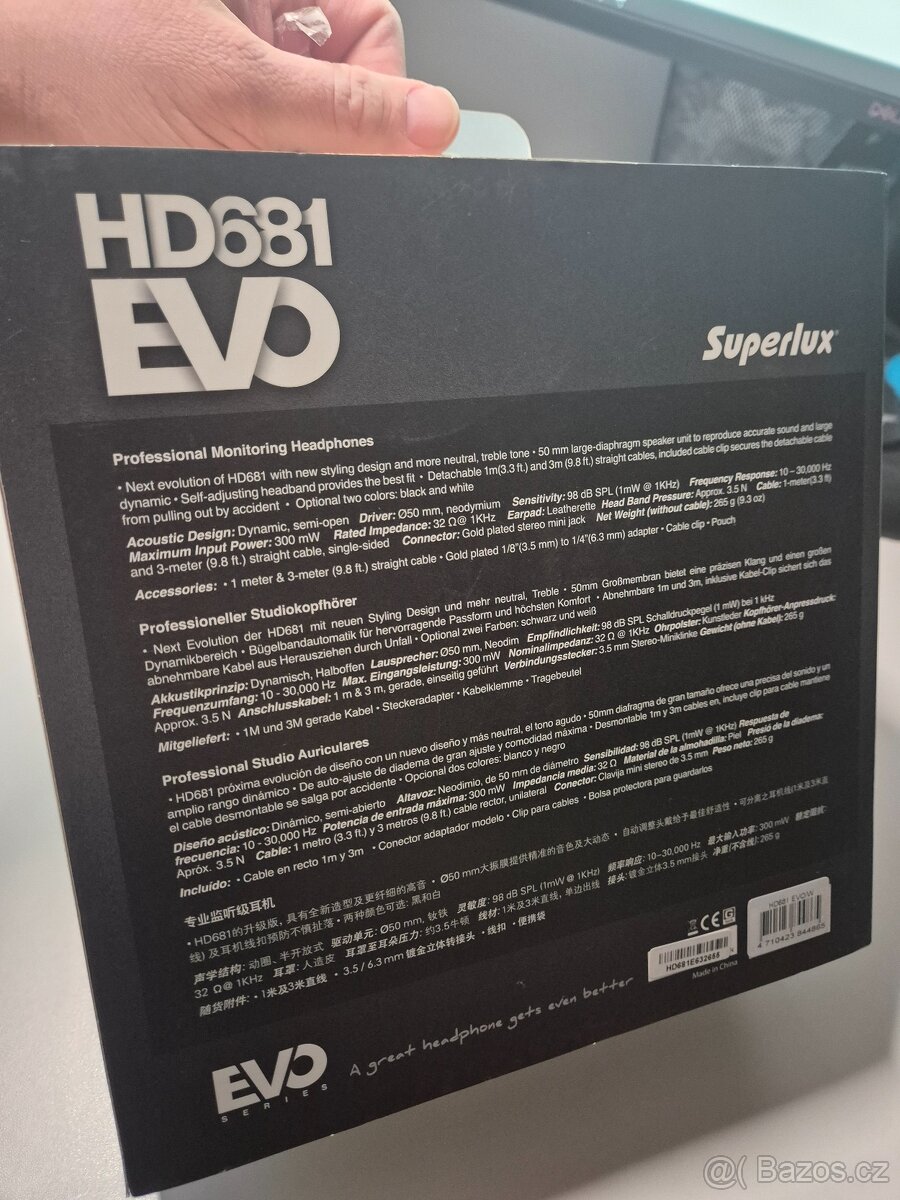 Sluchátka Superlux EVO HD681 - 2