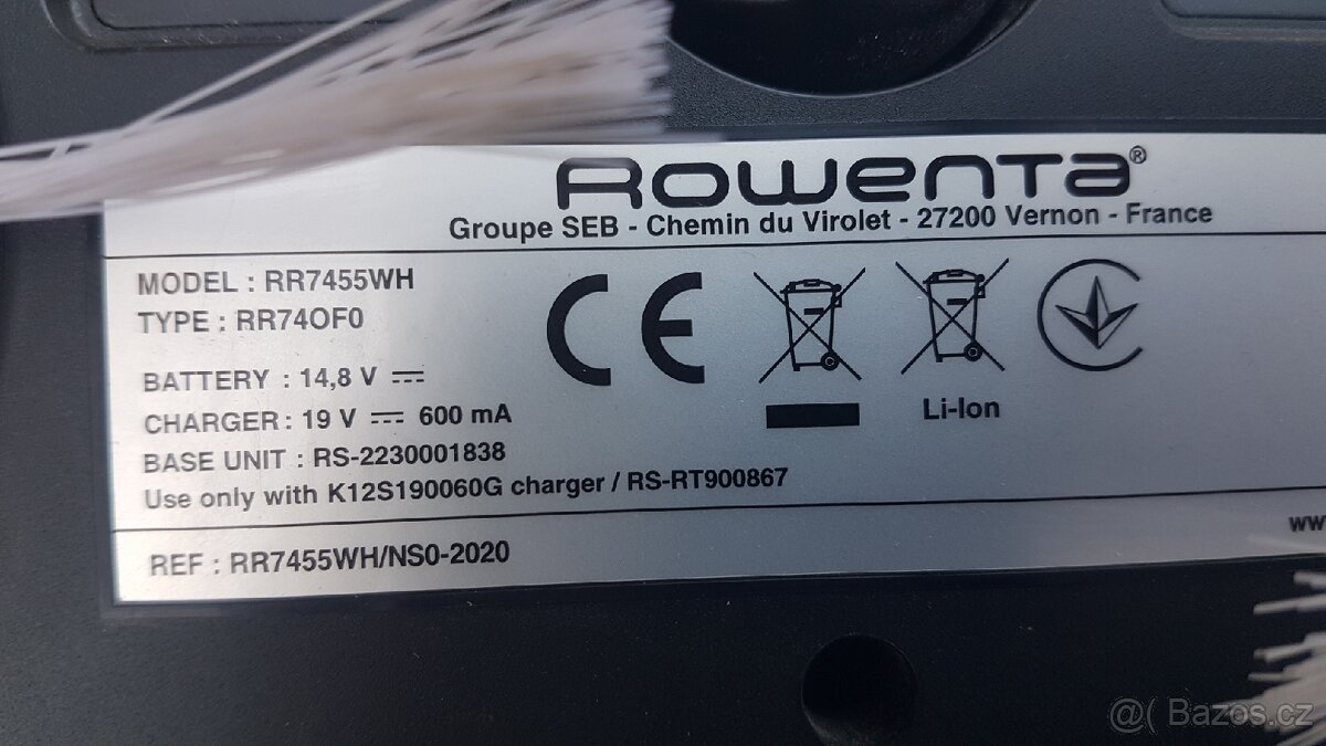 Vysavač ROVENTA RR7455WH RR74OF0 na díly - 2